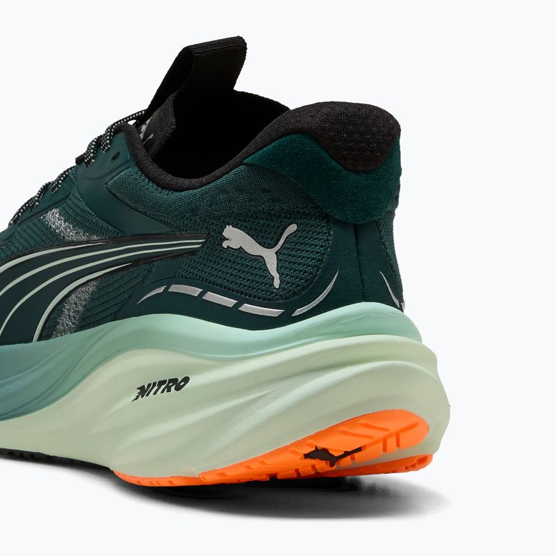 Buty do biegania męskie PUMA Magnify Nitro 3 green terrain/heat fire 9