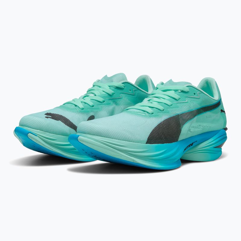 Buty do biegania damskie PUMA Fast-R Nitro Elite 3 mint melt/speed blue 10