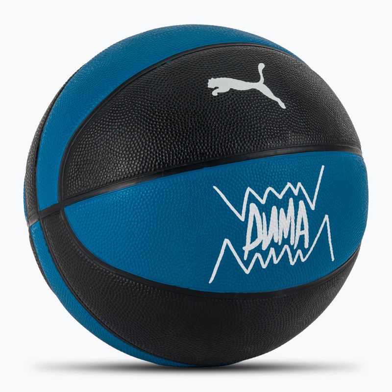 Piłka do koszykówki PUMA teamJAWS Basketball electro royal/puma black rozmiar 7 2