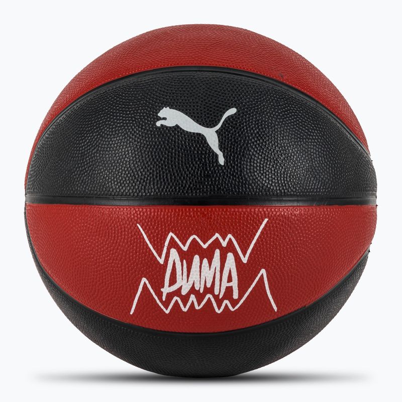 Piłka do koszykówki PUMA teamJAWS Basketball puma red/puma black rozmiar 7