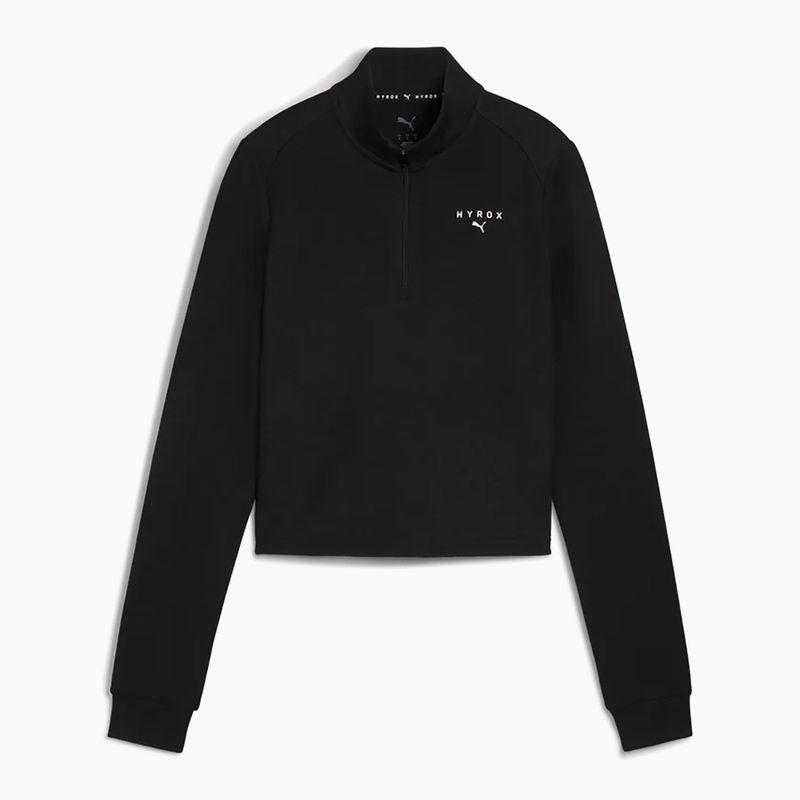 Bluza damska Puma Hyrox Cloudspun 1/4 Zip puma black 5