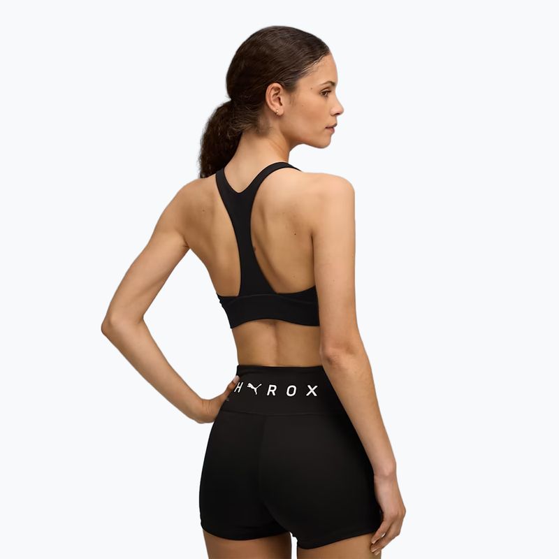 Biustonosz treningowy PUMA Hyrox Shapeluxe High Neck black 3