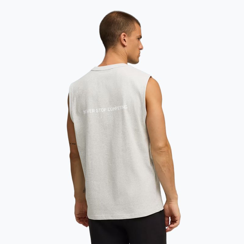 Koszulka treningowa męska PUMA x HYROX Cutoff Tank gray 3