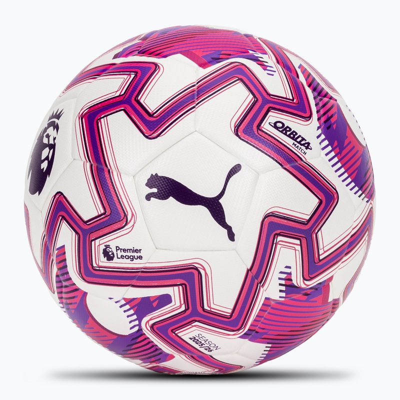 Piłka do piłki nożnej PUMA Orbita Match Premier League Brilliance FIFA Quality puma white/multicolor rozmiar 5 2