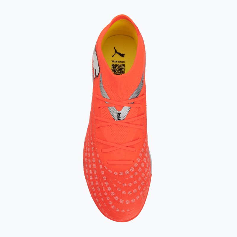 Buty piłkarskie PUMA Future 9 Match IT glowing red/puma white/puma black/puma silver 5