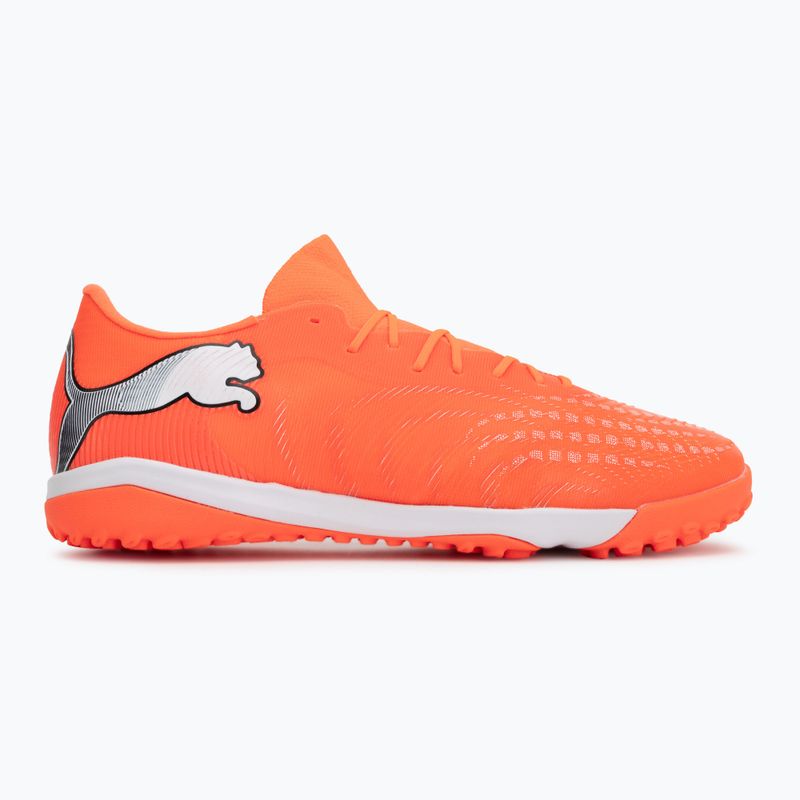 Buty piłkarskie PUMA Future 9 Match Fusion TT glowing red/puma white/puma black/puma silver 2