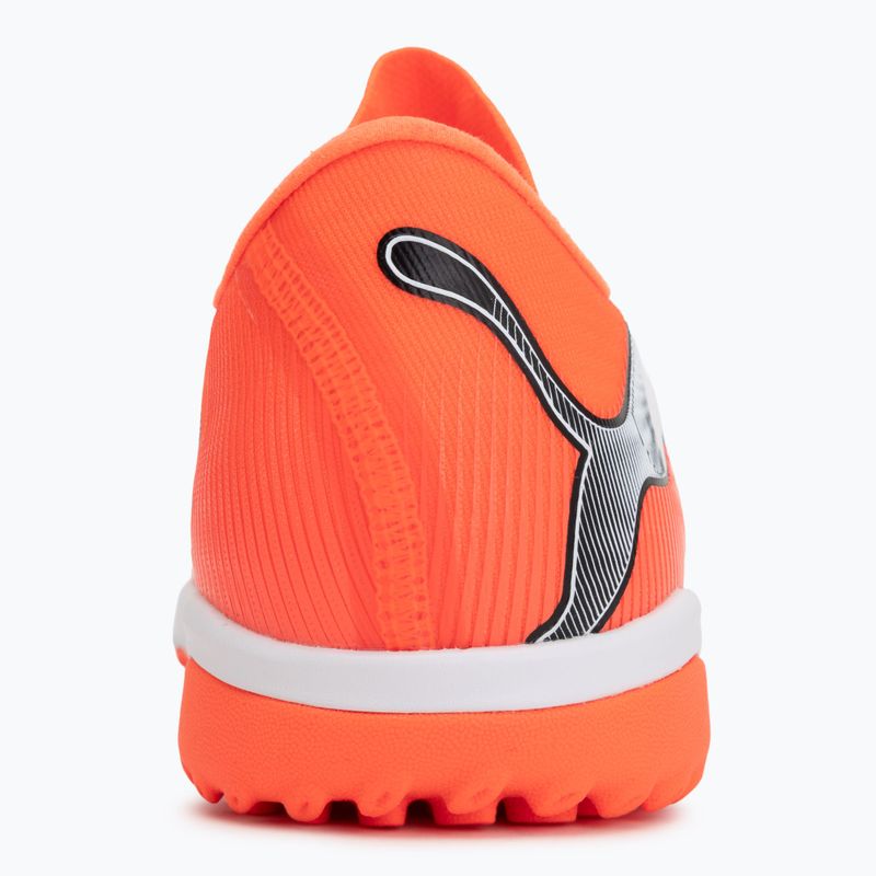 Buty piłkarskie PUMA Future 9 Match Fusion TT glowing red/puma white/puma black/puma silver 6