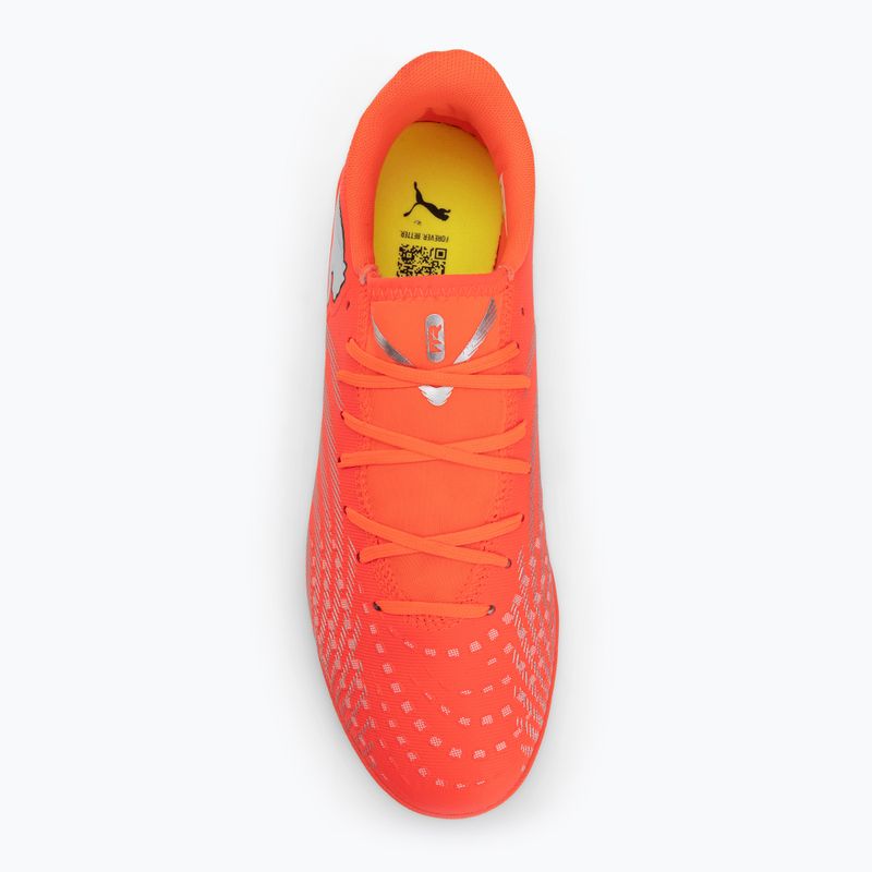 Buty piłkarskie PUMA Future 9 Play IT glowing red/puma white/puma black/puma silver 5