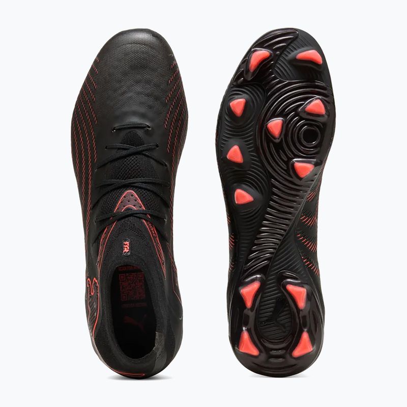 Buty piłkarskie PUMA Future 9 Pro FG/AG puma black/glowing red/strong grey 9