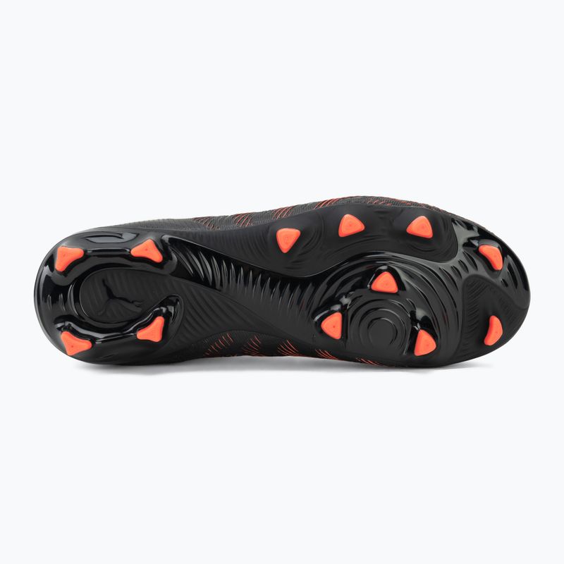 Buty piłkarskie dziecięce PUMA Future 9 Match FG/AG Jr puma black/glowing red/strong grey 4