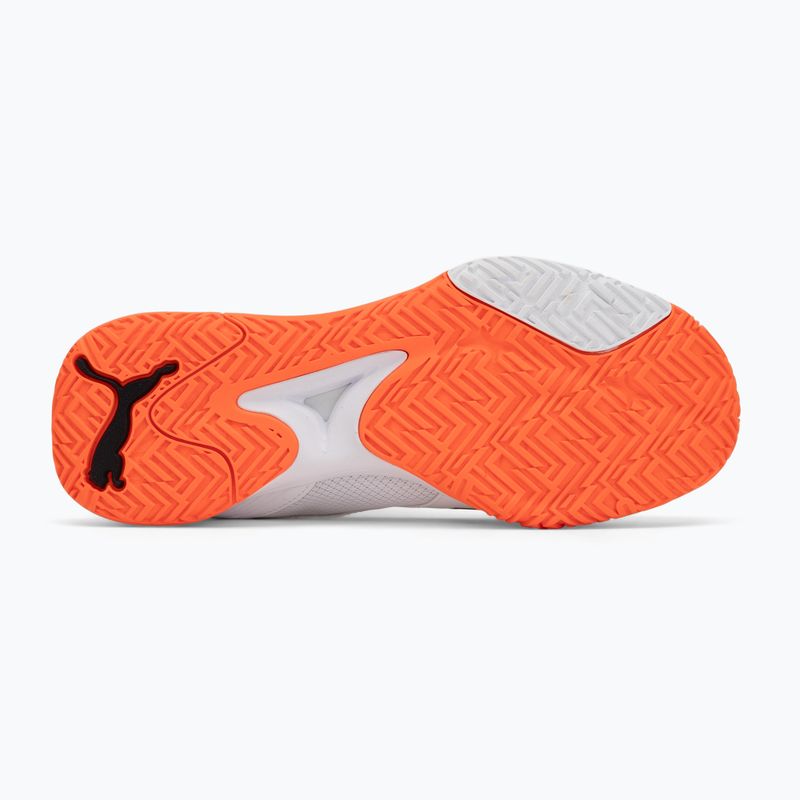 Buty do piłki ręcznej PUMA Accelerate Pro 4 Game On puma white/glowing red/ultra blue 4