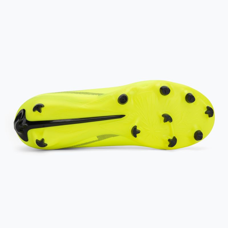 Buty piłkarskie dziecięce PUMA Ultra 6 Play FG/AG Jr yellow alert/puma black/glowing red/lime squeeze 4