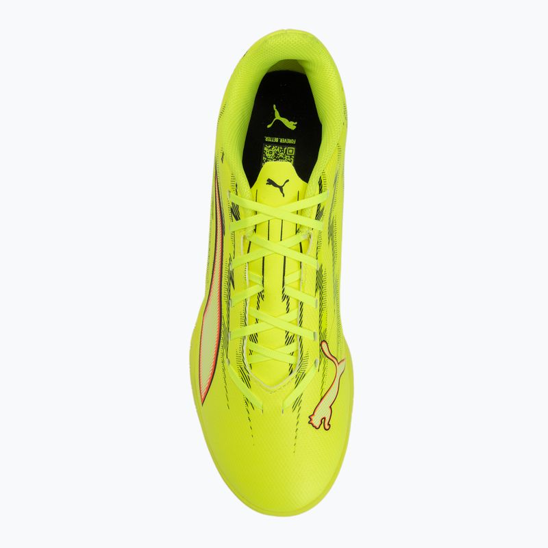 Buty piłkarskie PUMA Ultra 6 Play IT yellow alert/puma black/glowing red/lime squeeze 5