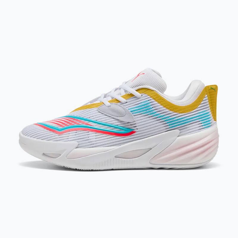 Buty do koszykówki PUMA All-Pro NITRO 2 puma white/sunblaze