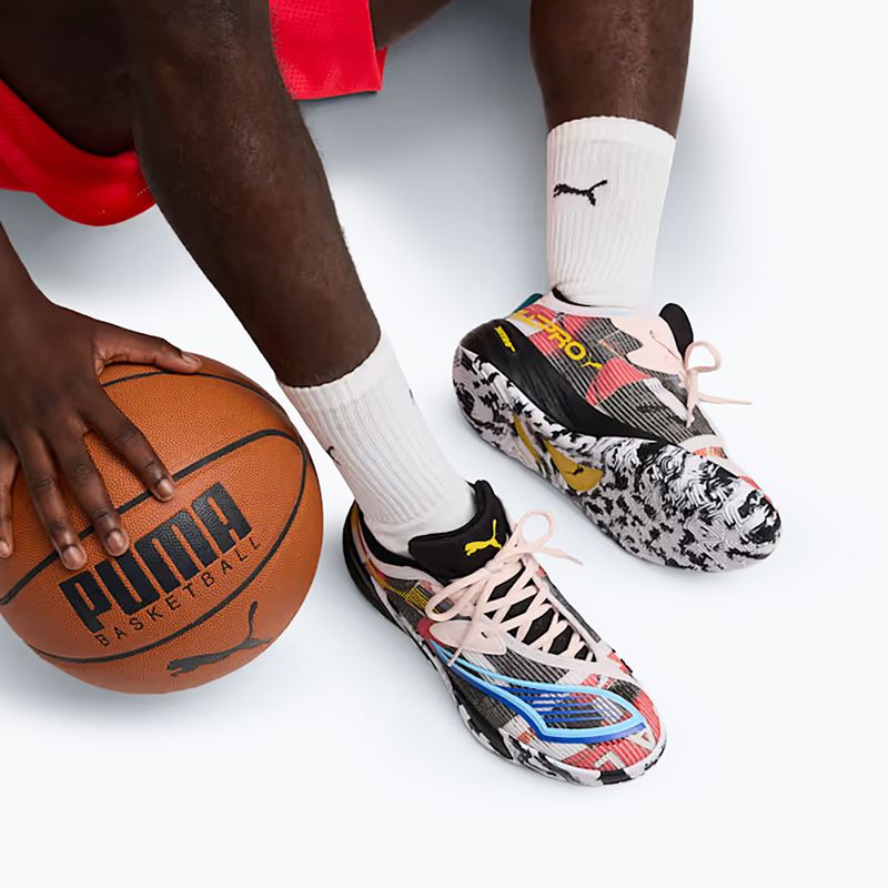 Buty do koszykówki PUMA All-Pro NITRO 2 puma black/jasmine flower 14
