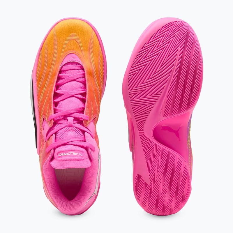 Buty do koszykówki PUMA All-Pro NITRO 2 Elite poision pink/ultra blue/lime squeeze 11