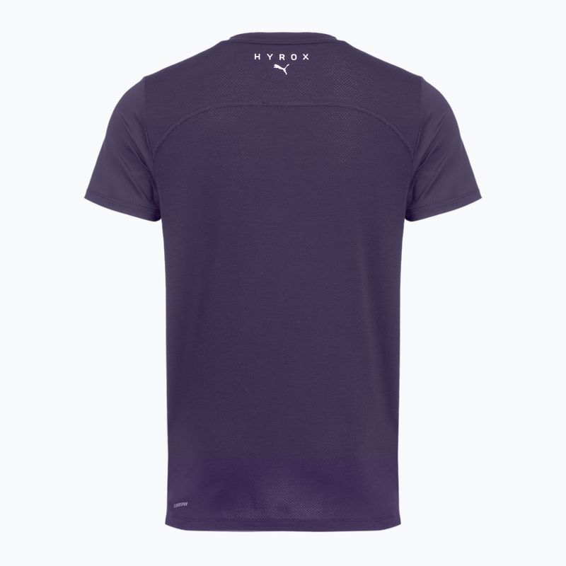 Koszulka treningowa męska PUMA x HYROX Cloudspun Thermoadapt Tee purple 2