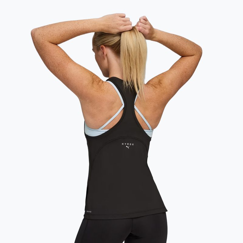 Koszulka treningowa damska PUMA Hyrox Cloudspun Racerback Tank puma black 3
