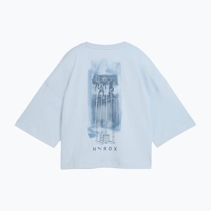 Koszulka treningowa damska PUMA x HYROX Cropped Lifestyle Tee gray 5
