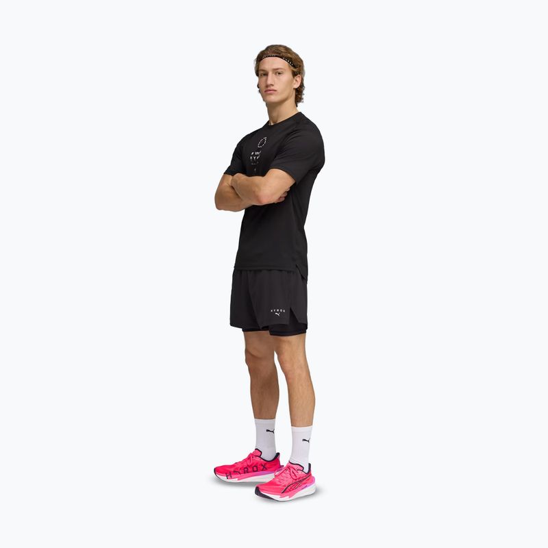 Koszulka treningowa męska PUMA x HYROX Dryelite Training Tee black 2