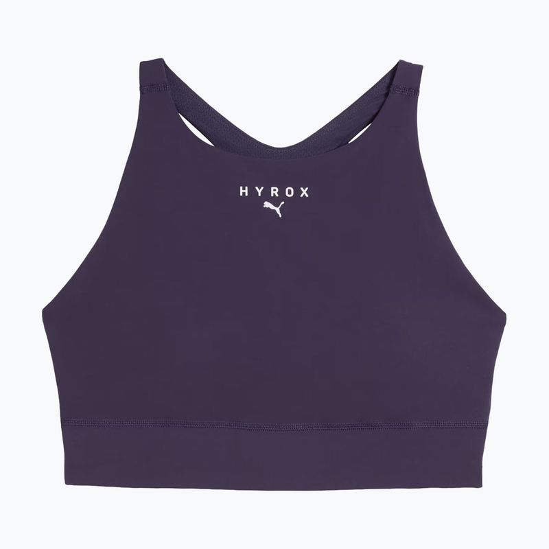 Biustonosz treningowy PUMA x HYROX Shapeluxe High Neck purple 4