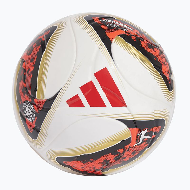Piłka do piłki nożnej adidas Bundesliga J290 white size 4