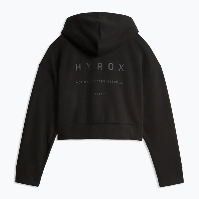 Bluza damska Puma Hyrox World Cropped Hoodie puma black 2