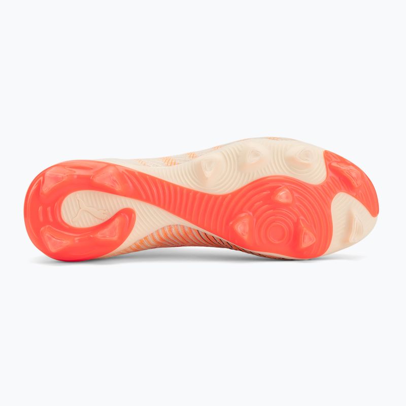 Buty piłkarskie PUMA  Future 9 Fusin FG/AG sugared almond/puma white/ultra red/puma black 4
