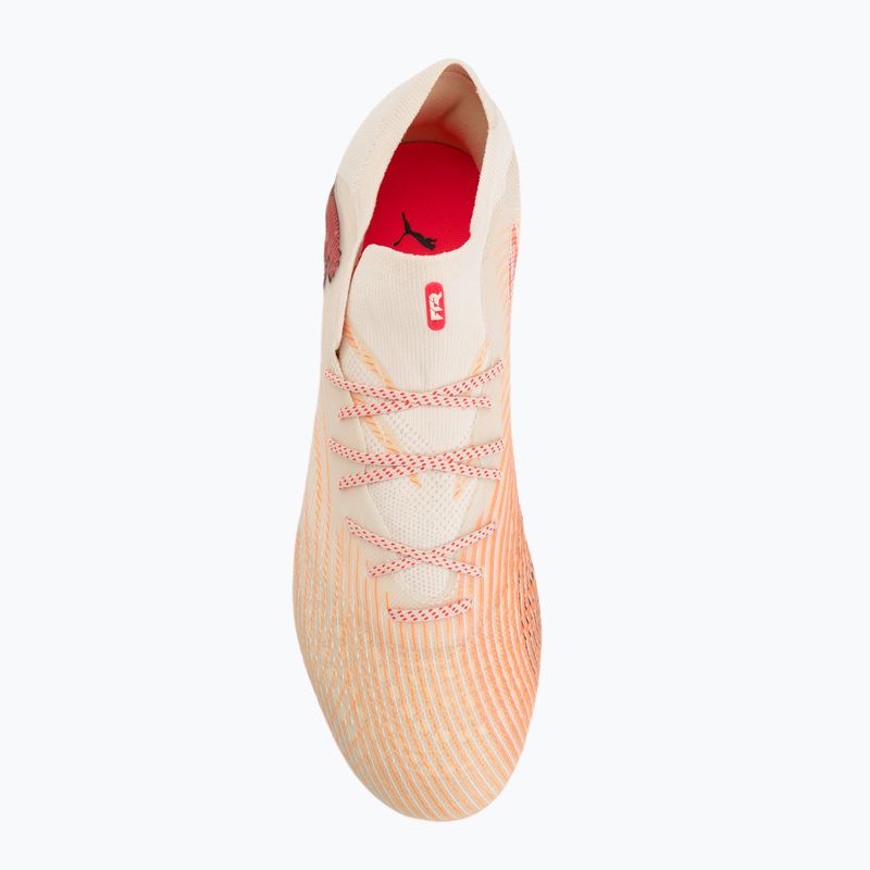 Buty piłkarskie PUMA  Future 9 Fusin FG/AG sugared almond/puma white/ultra red/puma black 5