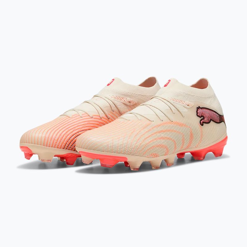 Buty piłkarskie PUMA Future 9 Pro FG/AG sugared almond/puma white/ultra red/puma black 10