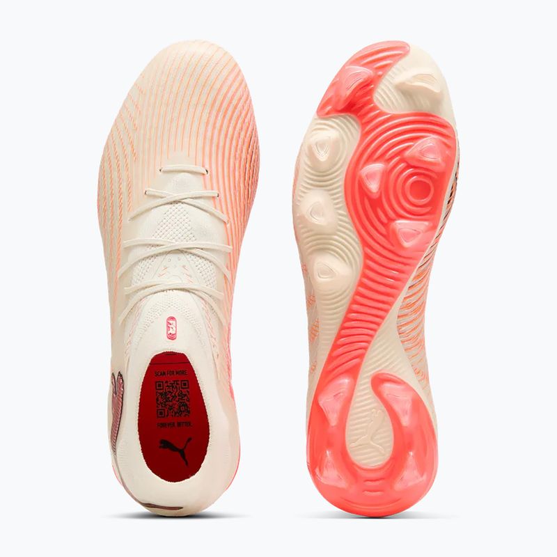 Buty piłkarskie PUMA Future 9 Pro FG/AG sugared almond/puma white/ultra red/puma black 12