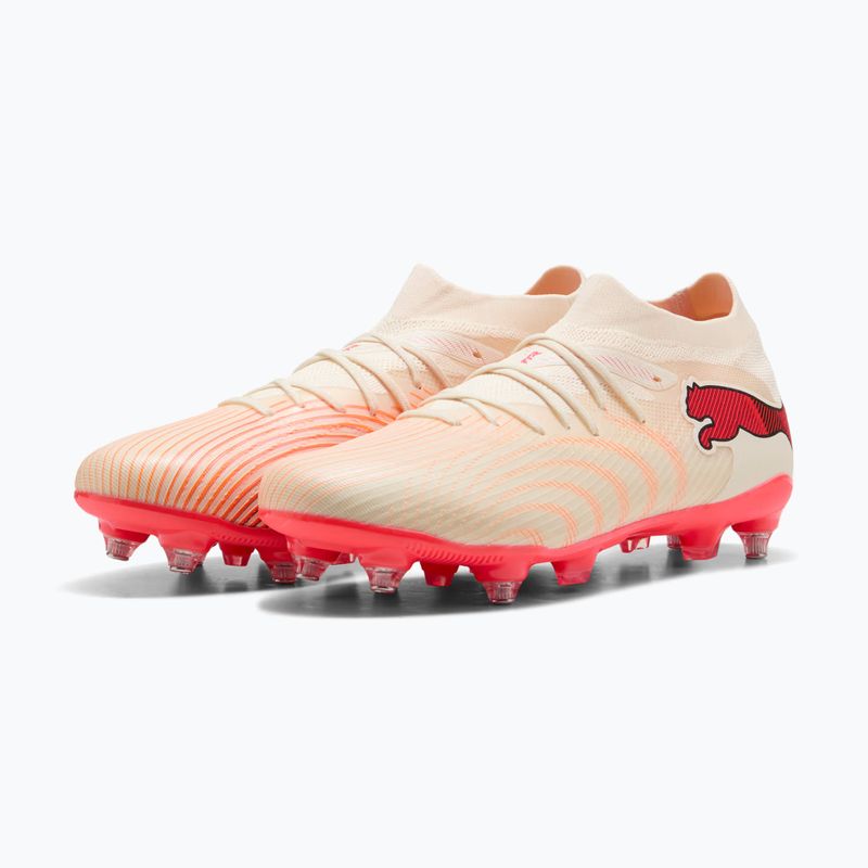 Buty piłkarskie PUMA Future 9 Match MxSG sugared almond/puma white/ultra red/puma black 11