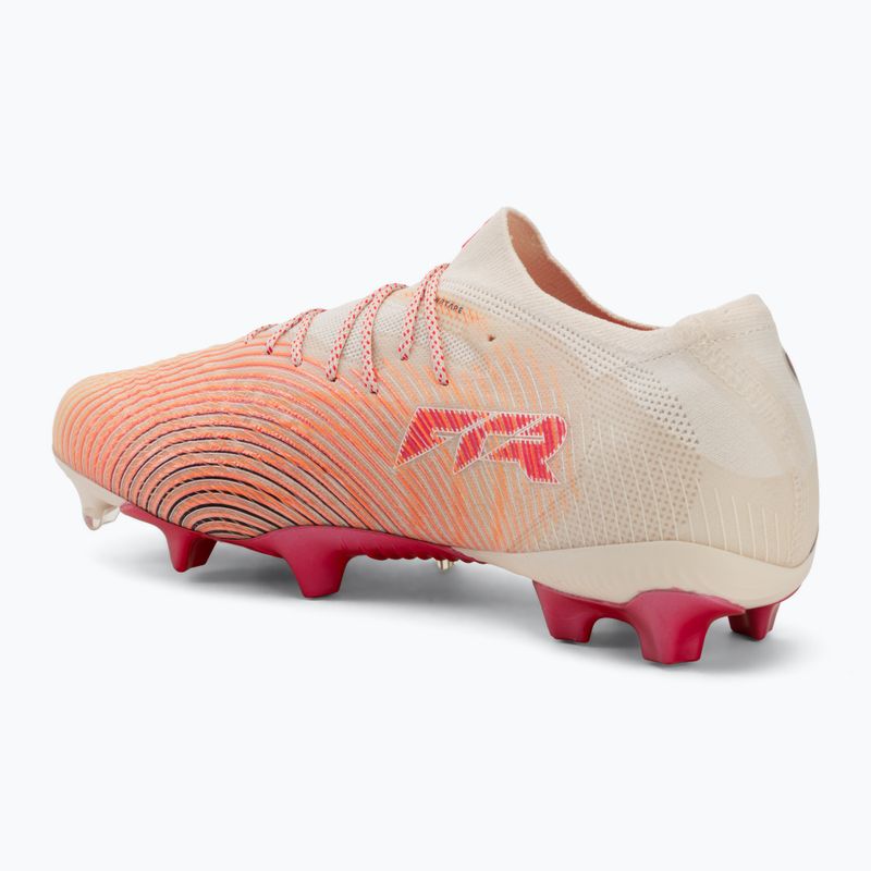 Buty piłkarskie PUMA Future 9 Ultimate Low FG sugared almond/puma white/ultra red/puma black 3