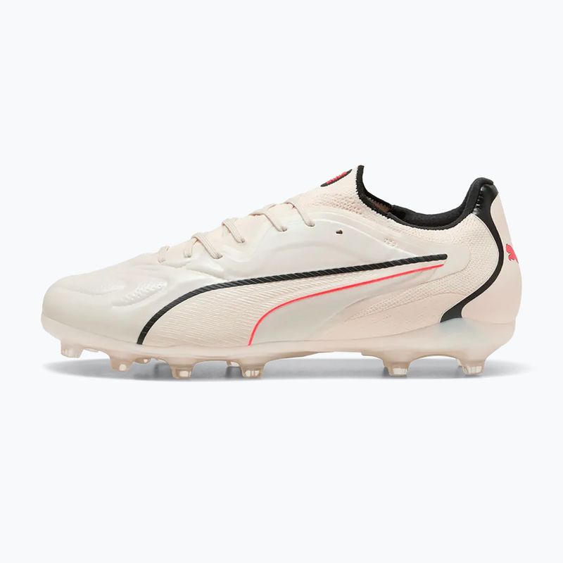 Buty piłkarskie PUMA King 20 Pro FG/AG sugared almond/puma black/ultra red 8