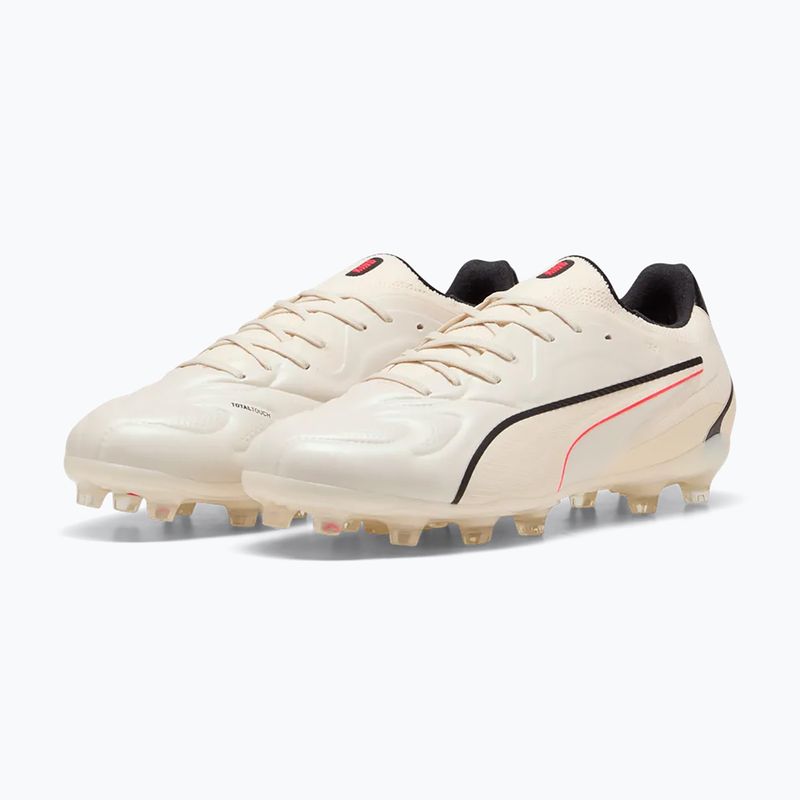 Buty piłkarskie PUMA King 20 Pro FG/AG sugared almond/puma black/ultra red 10