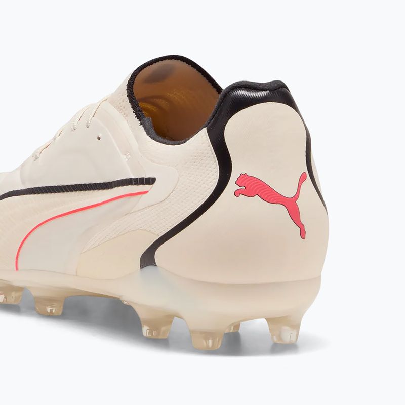 Buty piłkarskie PUMA King 20 Pro FG/AG sugared almond/puma black/ultra red 13
