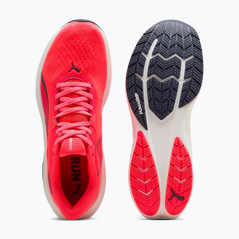 Buty do biegania Puma Electrify Nitro 5 ultra red/inky depths 12
