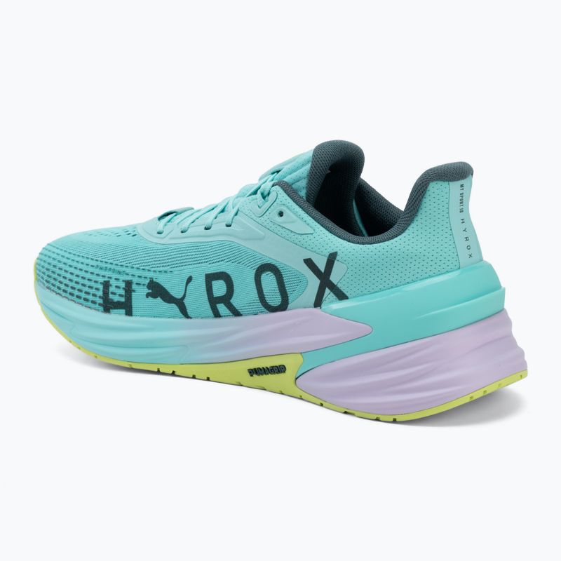 Buty treningowe PUMA x HYROX Activate Nitro TR intense mint/light lavender/sunny lime/herb garden 3