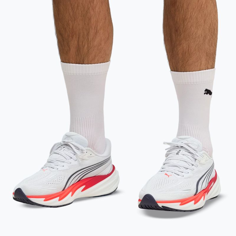 Buty do biegania męskie Puma Velocity Nitro 5 puma white/ultra red 14