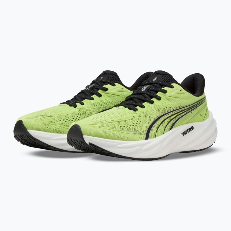 Buty do biegania męskie Puma Velocity Nitro 5 sunny lime/moody gray 11