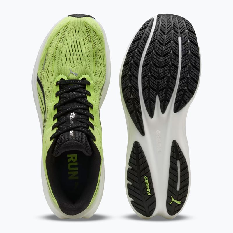 Buty do biegania męskie Puma Velocity Nitro 5 sunny lime/moody gray 12