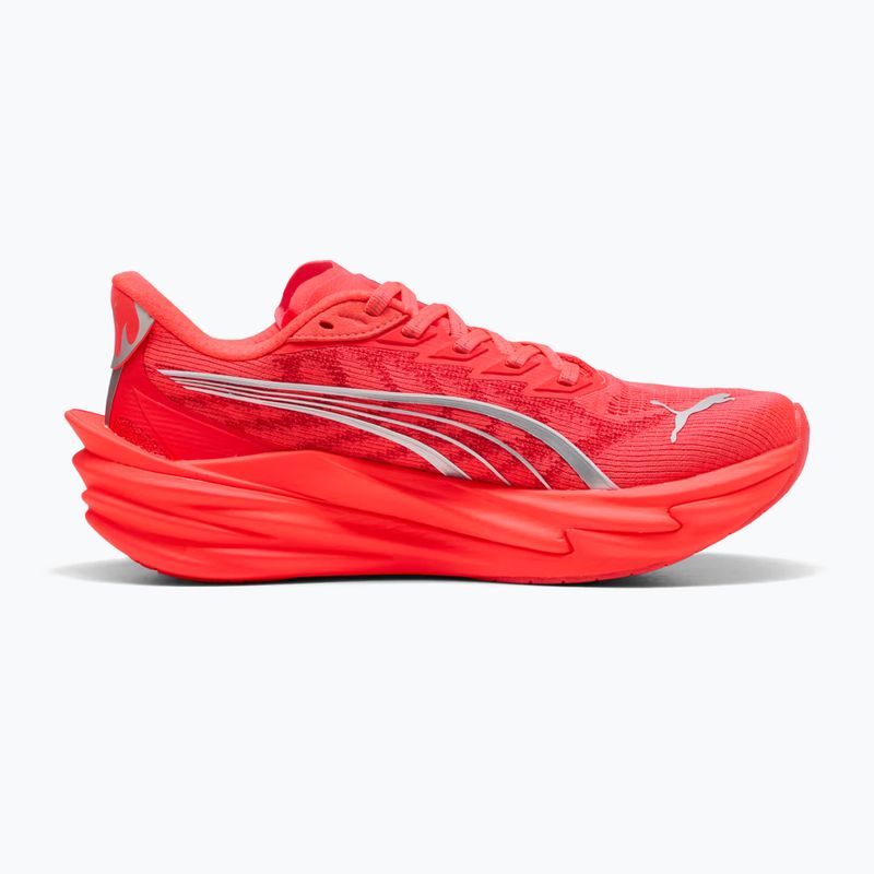 Buty do biegania damskie PUMA Deviate Nitro 4 ultra red/puma silver 11