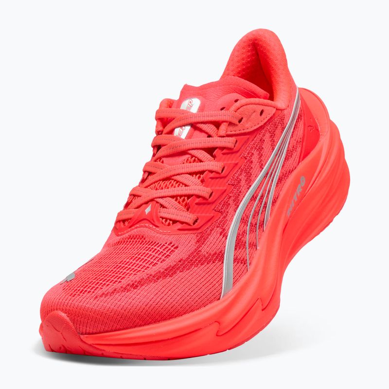 Buty do biegania damskie PUMA Deviate Nitro 4 ultra red/puma silver 12
