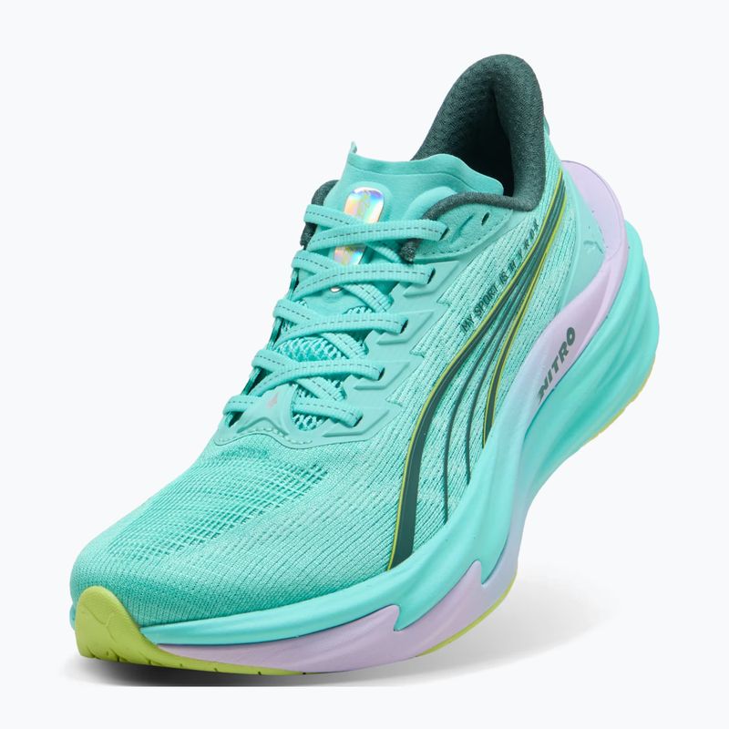 Buty treningowe damskie PUMA x HYROX Deviate Nitro 4 intense mint/light lavender 11