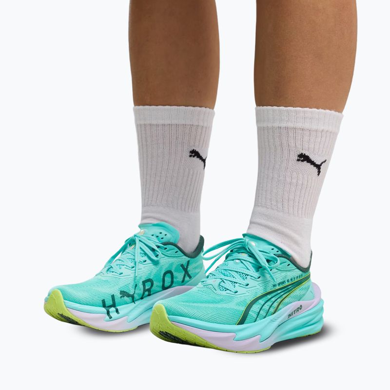 Buty treningowe damskie PUMA x HYROX Deviate Nitro 4 intense mint/light lavender 14