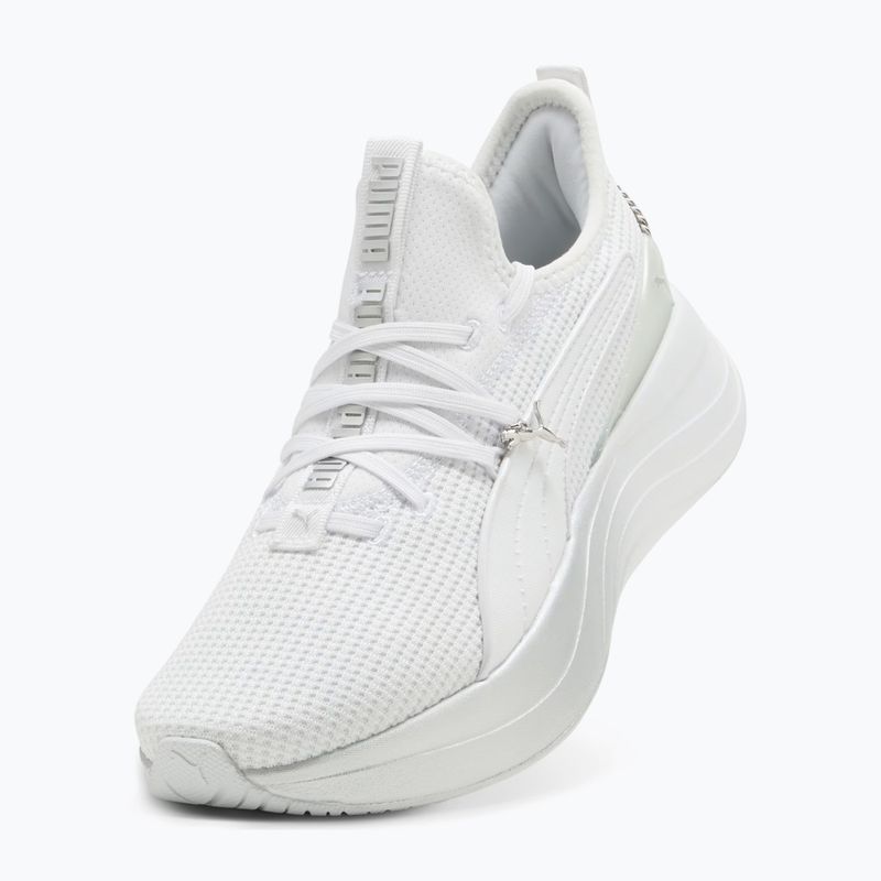 Buty damskie PUMA Softride Sabrina Polished Chrome puma white/silver mist/puma silver 11