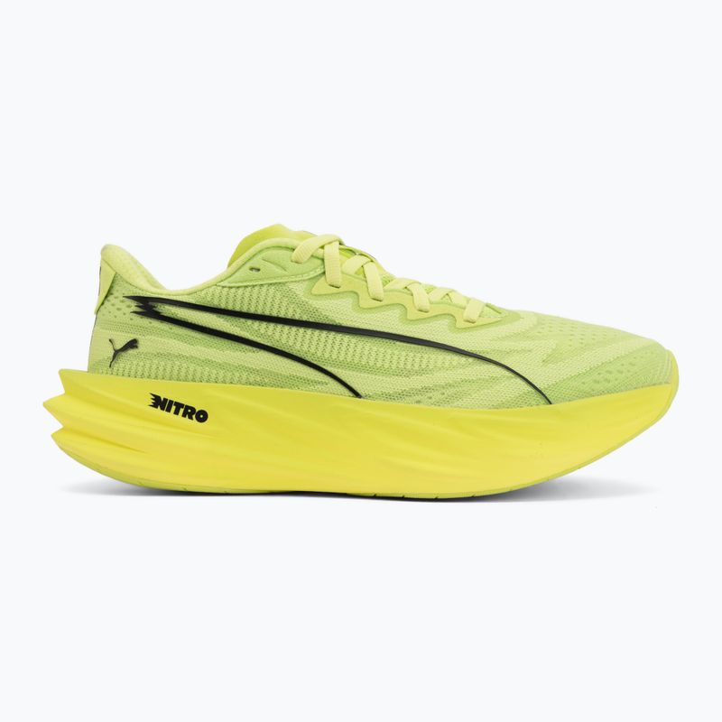 Buty do biegania damskie Puma Deviate Pure Nitro sunny lime 2