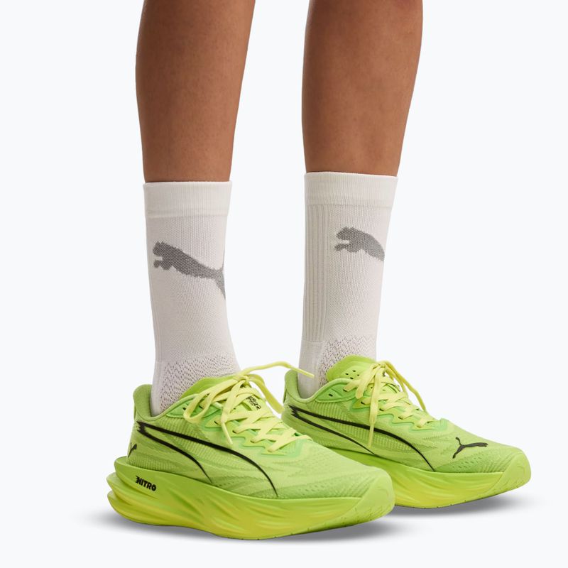 Buty do biegania damskie Puma Deviate Pure Nitro sunny lime 8