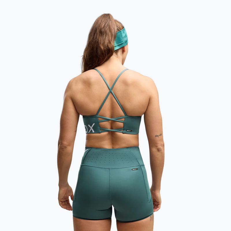 Biustonosz treningowy PUMA x HYROX Strappy Pwrmode herb garden 3