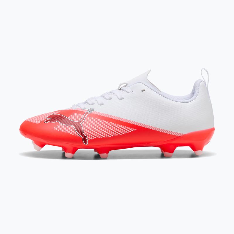 Buty piłkarskie dziecięce Puma Ultra 7 Play FG/AG Jr Ultra Red/Puma Black/Puma White 8